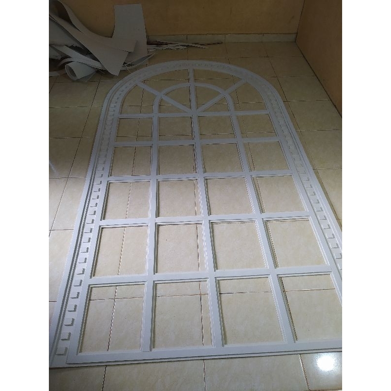 ukiran model jendela spon eva