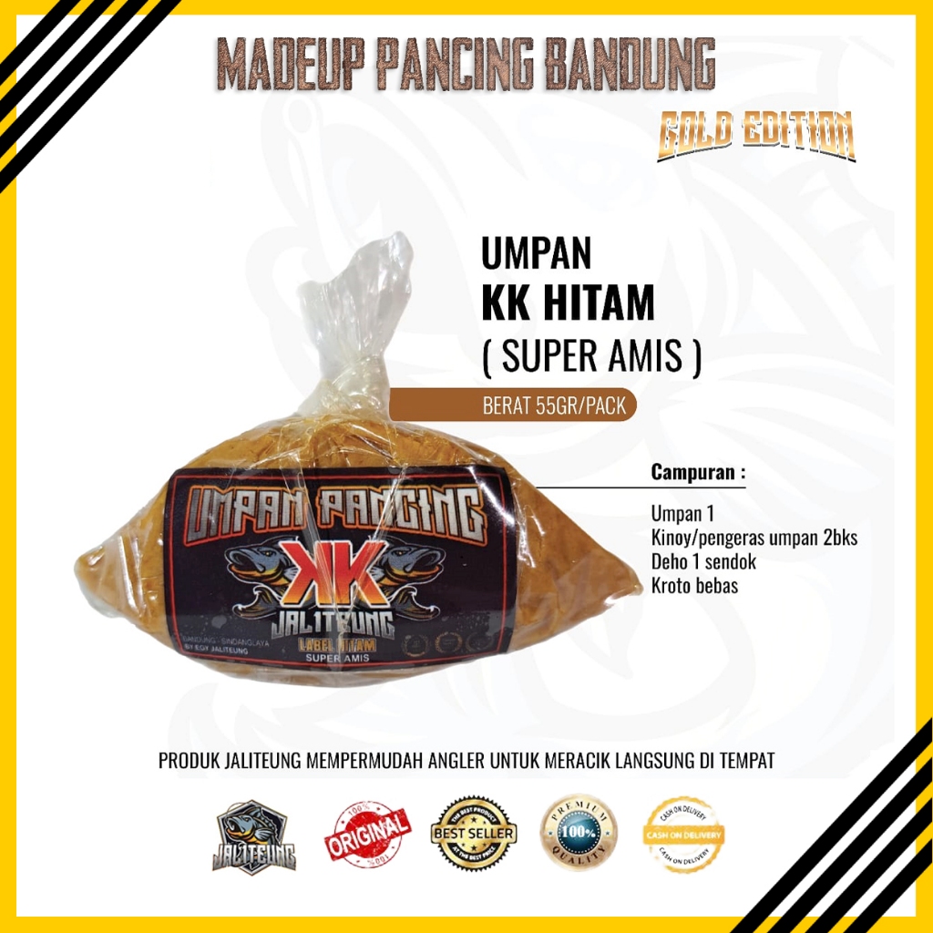 umpan pancing jaliteung kk hitam