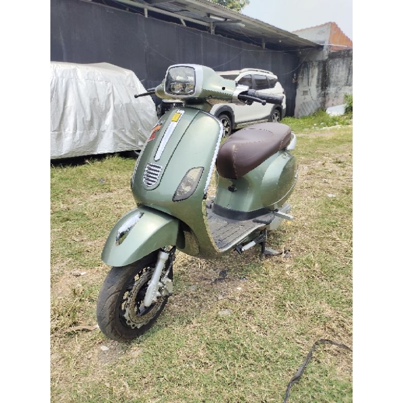 Motor Listrik Uwinfly T3S Hijau Army / Molis Uwinfly/ Molis Vespa / T3SUPER warna Hijau Army