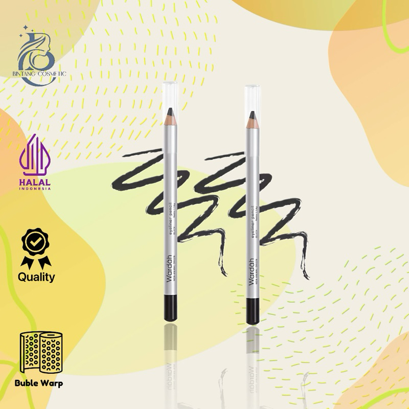 Wardah Eyeliner pensil Waterproof