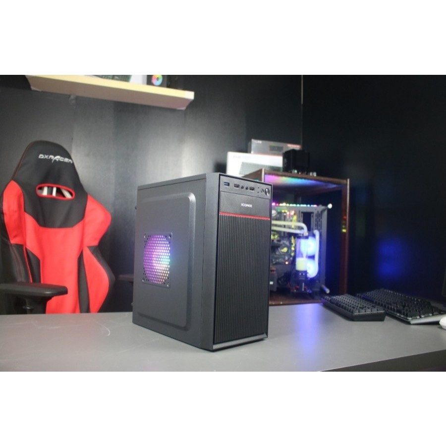 PC RAKITAN RYZEN 3 4350G | 16GB | 256GB SSD | FULL SET SIAP PAKAI