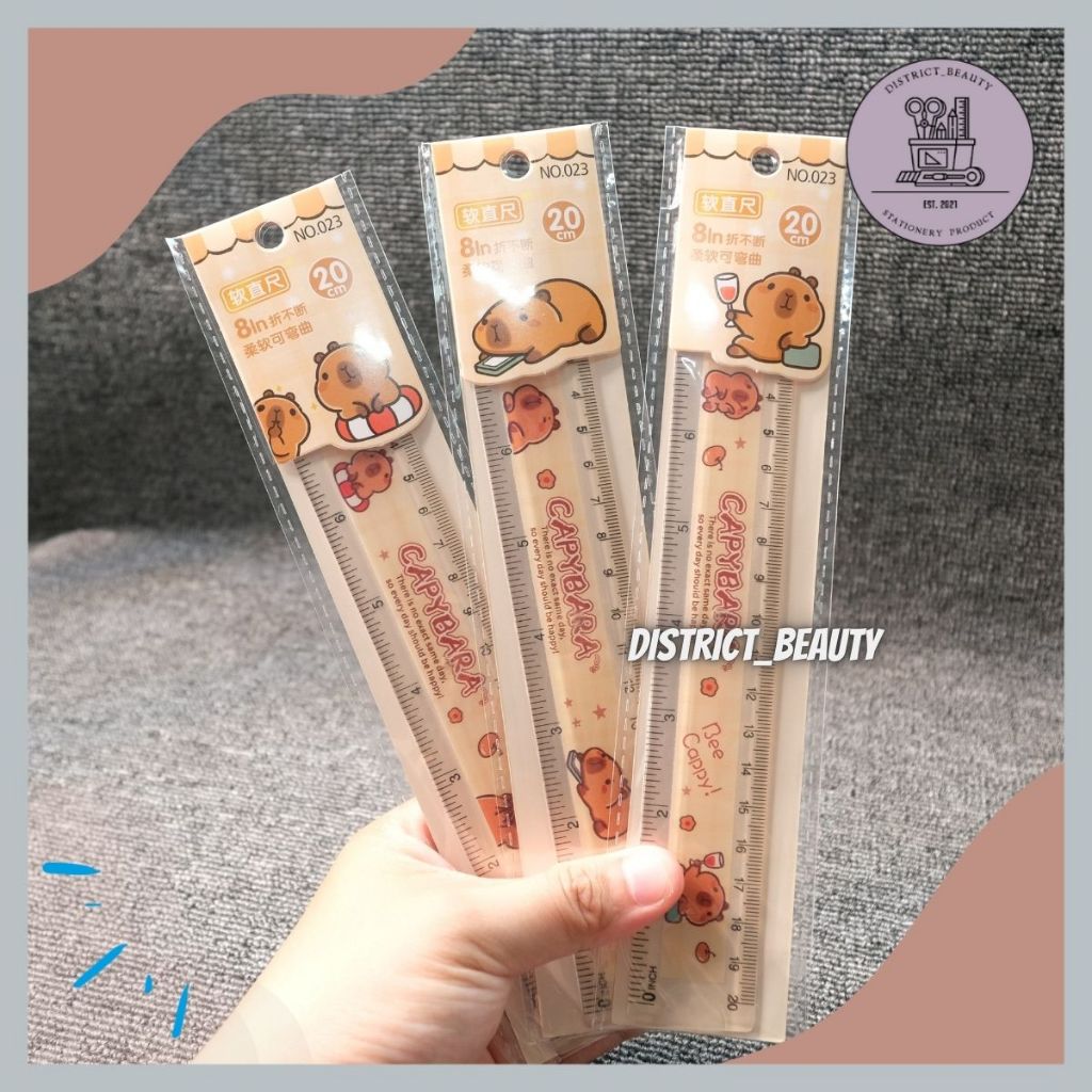 

PENGGARIS LENTUR CAPYBARA PANJANG 20CM PENGGARIS KAPIBARA CAPPIBARA PENGGARIS ELASTIS LUCU TERMURAH