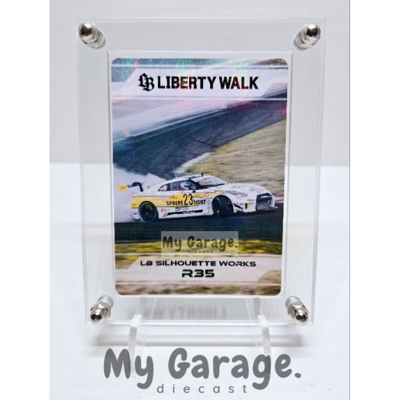Nissan GTR R35 LBWK - Liberty Walk Trading Card