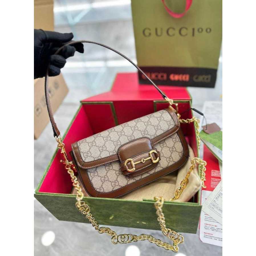 GC Horsebit Mini Shoulder Bag with Magnet Box