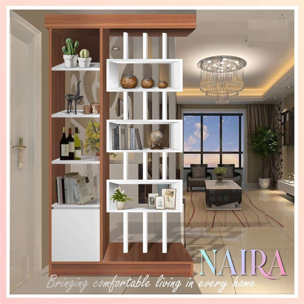 Bufet Penyekat Ruangan / Rak Buku Partisi LHD NAIRA