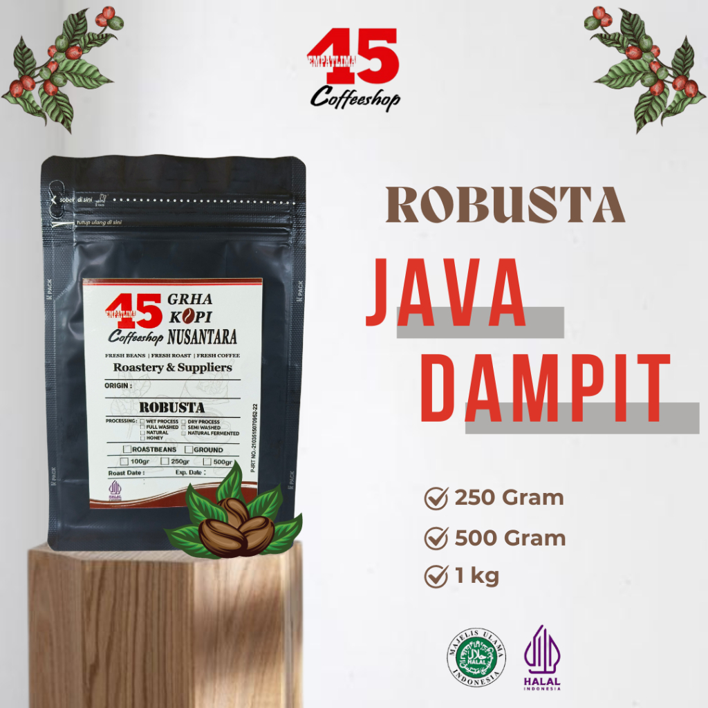 

Kopi Robusta Java Dampit