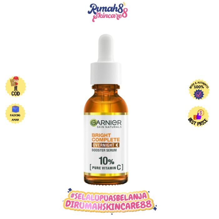 Garnier Bright Complete Overnight Vitamin C Serum 15ml