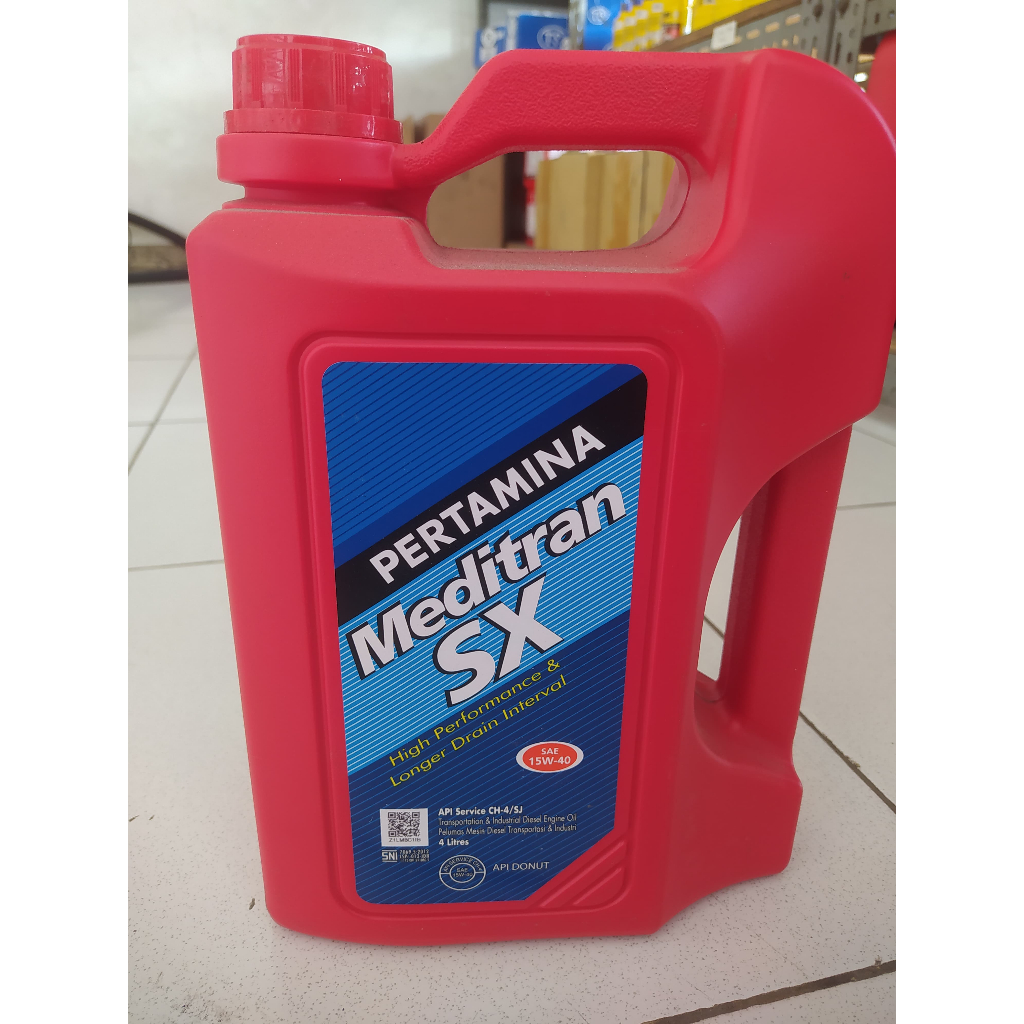 Oli Diesel Pertamina Meditran SX SAE 15W-40 4 Liter