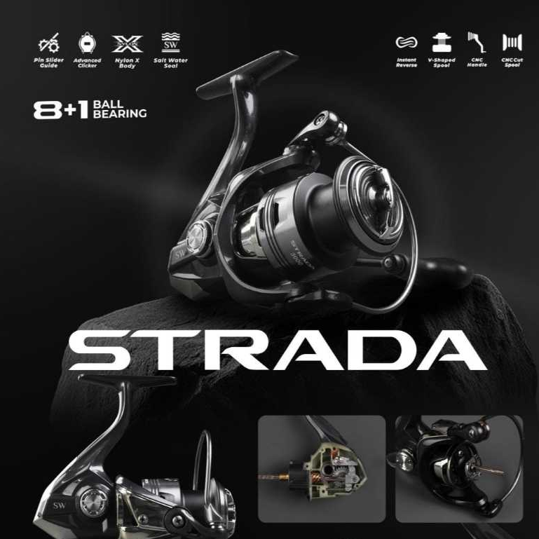 Reel Iroly Strada 1000-6000 Power Handle