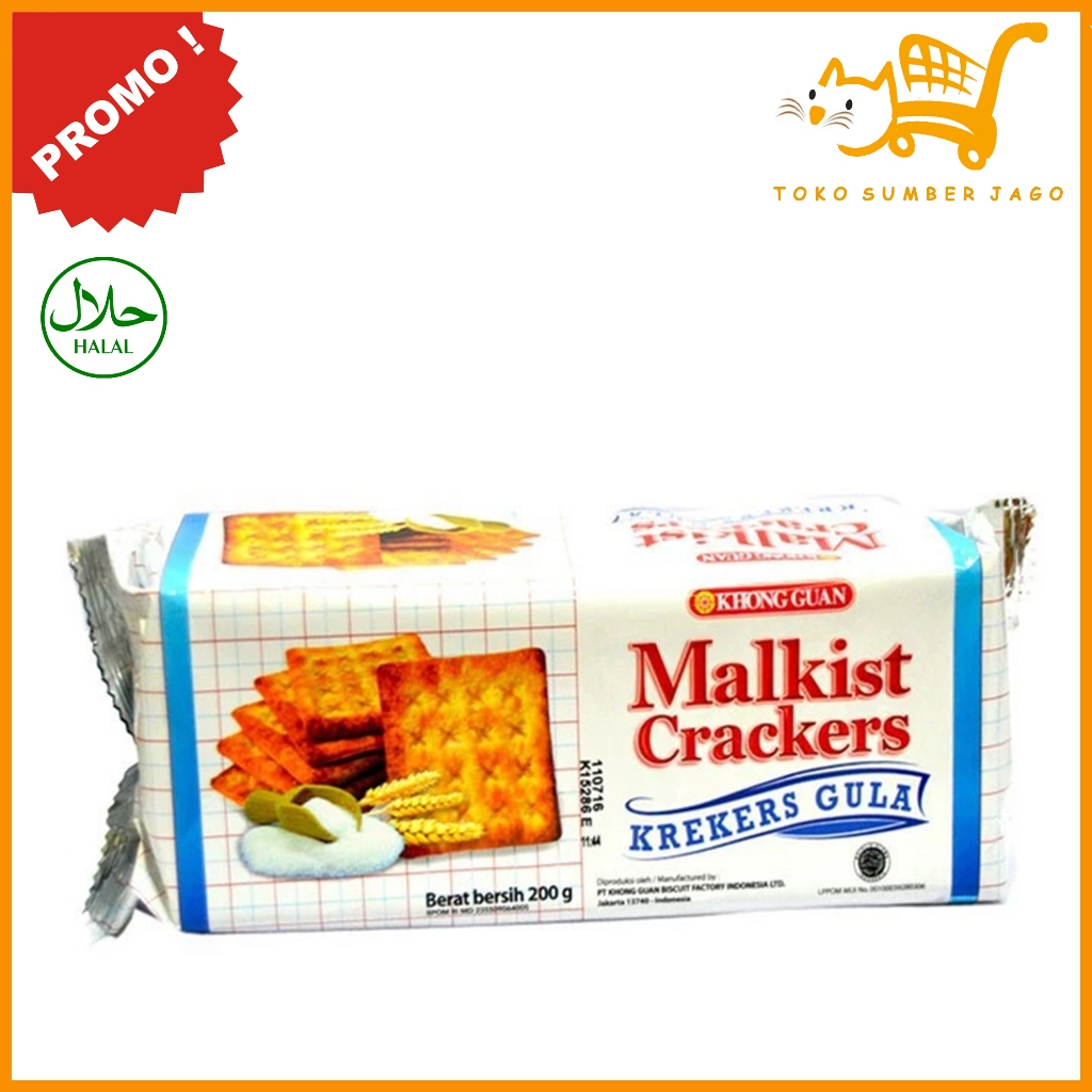 

Khong Guan Malkist Crackers 200gr