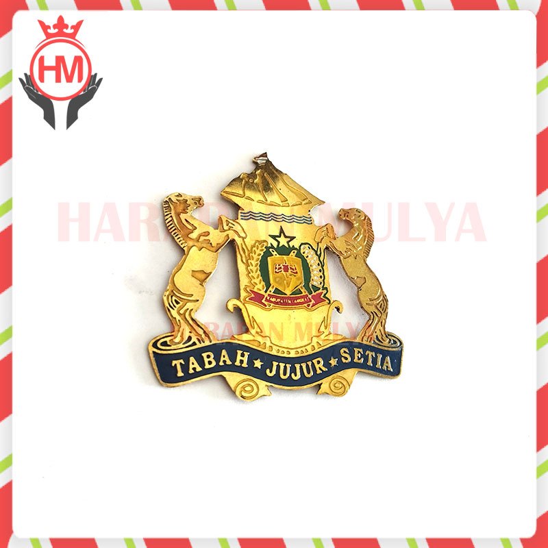Pin Bros Logo Kadin Langkat Lencana Pin Kadin Langkat - Harapan Mulya