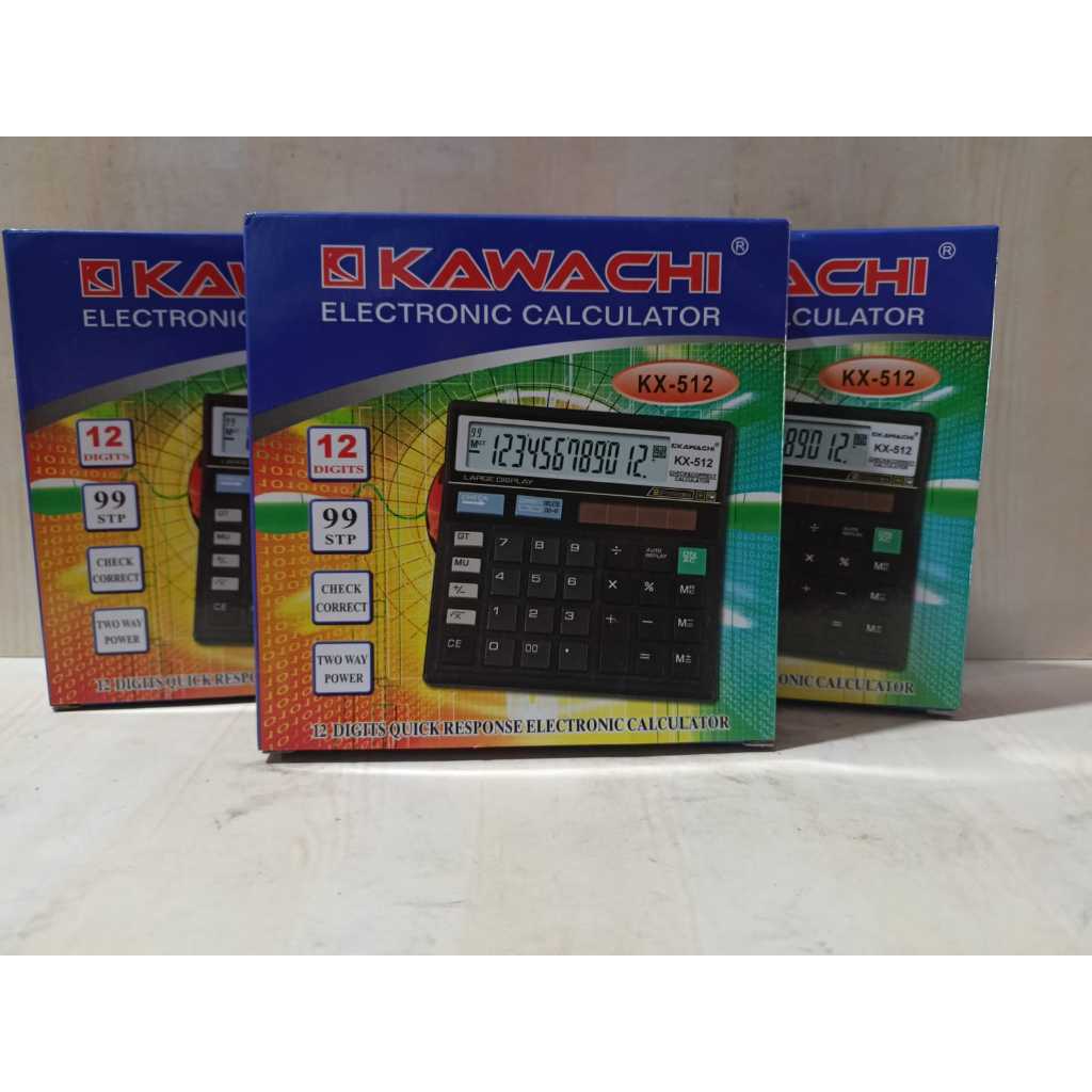 

Kalkulator Kawachi KX-512 | KAWACHI KX-512 12 DIGIT