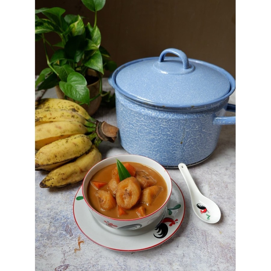 Timbangan Panci Gaspan Enamel 26 cm I panci MPASI Sayur Asem Enamel