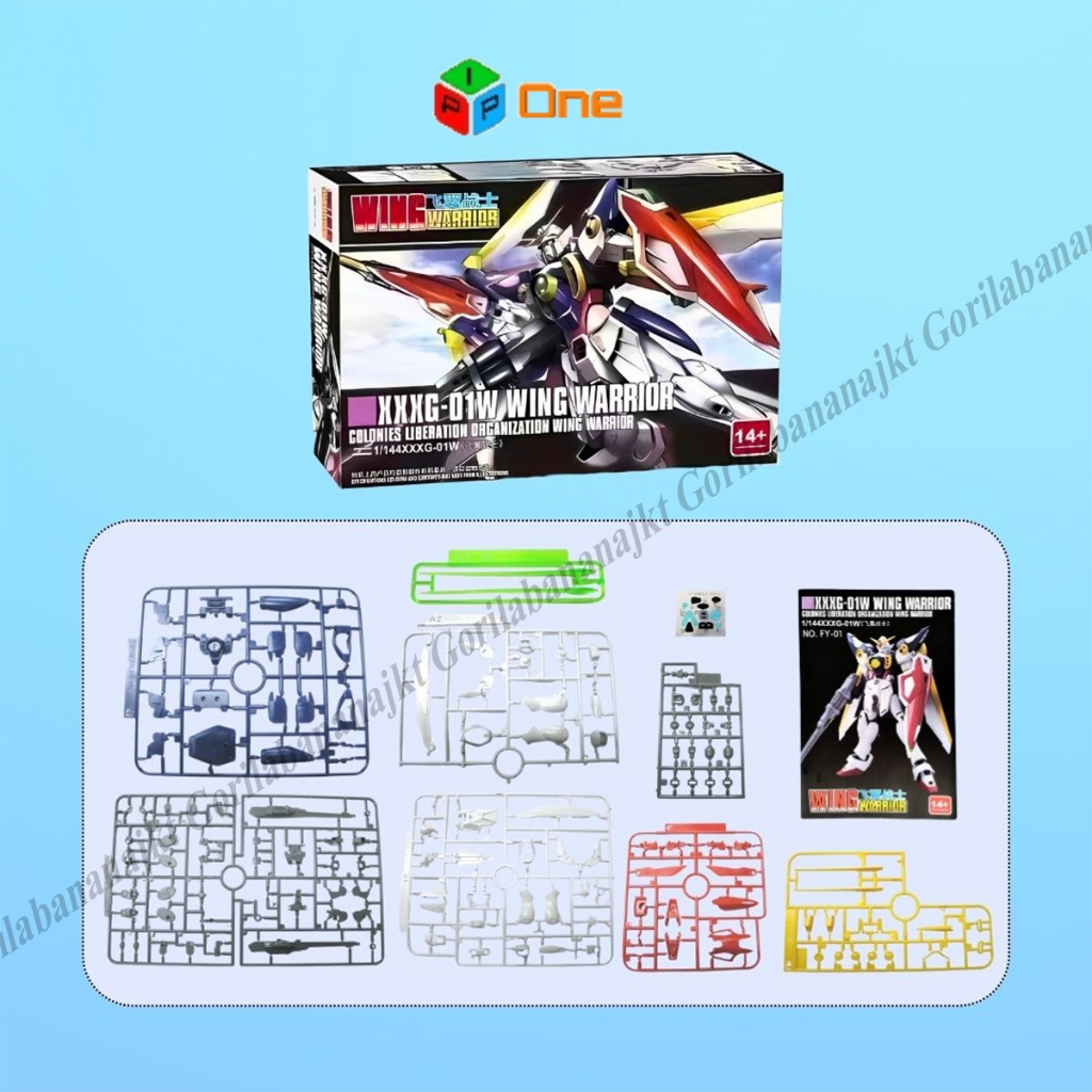 Mainan HG 1/144 XXXG-01W Wing Warrior Colonies Liberation