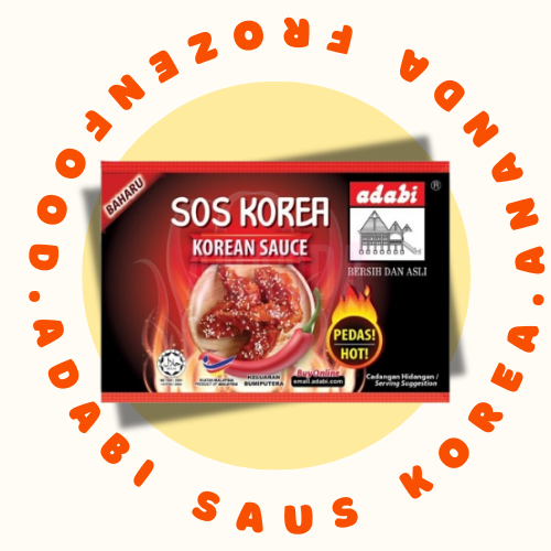 

bumbu ADABI tomyam/sos korea 40gr - Ananda frozen food