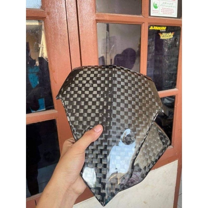 DASI DAN VISOR VARIO 125 150 LED OLD CARBON KEVLAR
