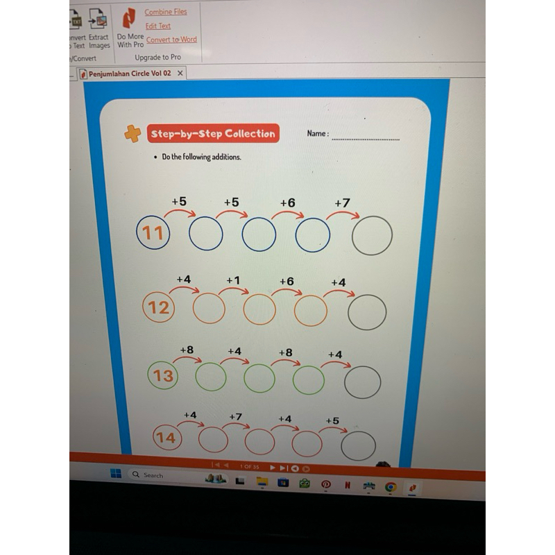 

LATIHAN SOAL MATEMATIKA SD PENJUMLAHAN CIRCLE VO.2 35 LEMBAR