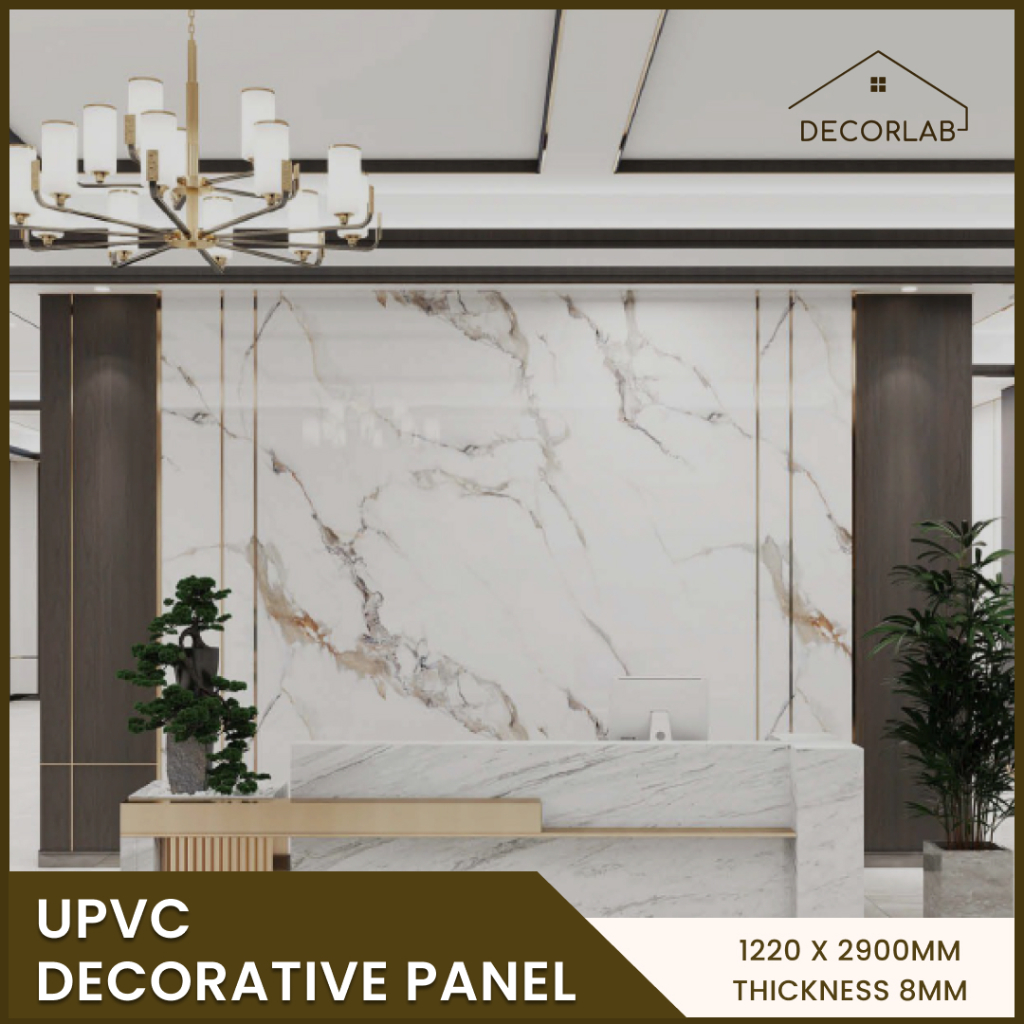 UPVC DECORATIVE PANEL - PVC BOARD - PVC MARBLE - MARBLE SHEET