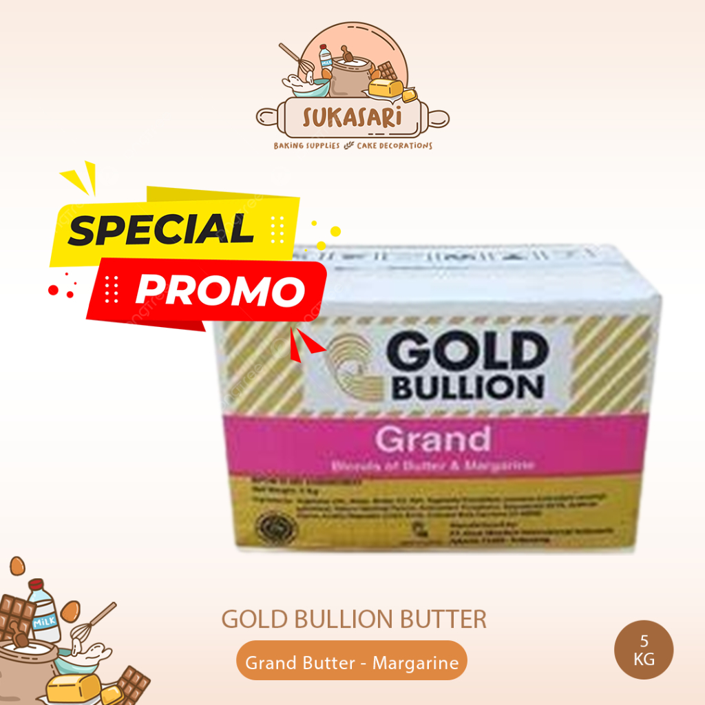 

PROMO GOLD BULLION Grand Butter - Margarine 5 kg SALE