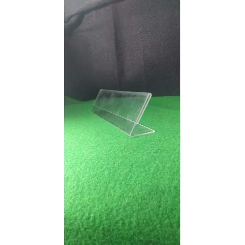 

Tentcard display custom 2mm uk 2,5x6cm landscape L