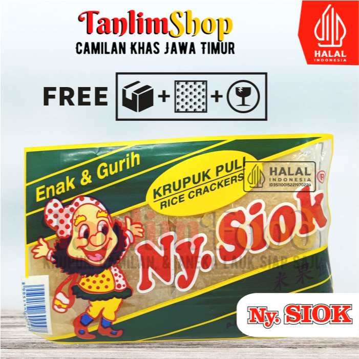 

Kerupuk / Krupuk Puli Ny. Siok 200gr - TanlimShop