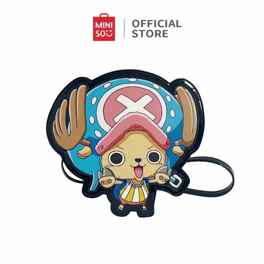 MINISO X One Piece Classic Collection Chopper Backpack Crossbody   Tas Sekolah Ransel Anime Pria/Wan