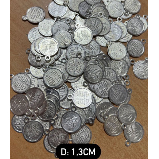 Yanci/Yuanci/Yenci wedding sangjit silver kuping besar kecil isi 30pcs