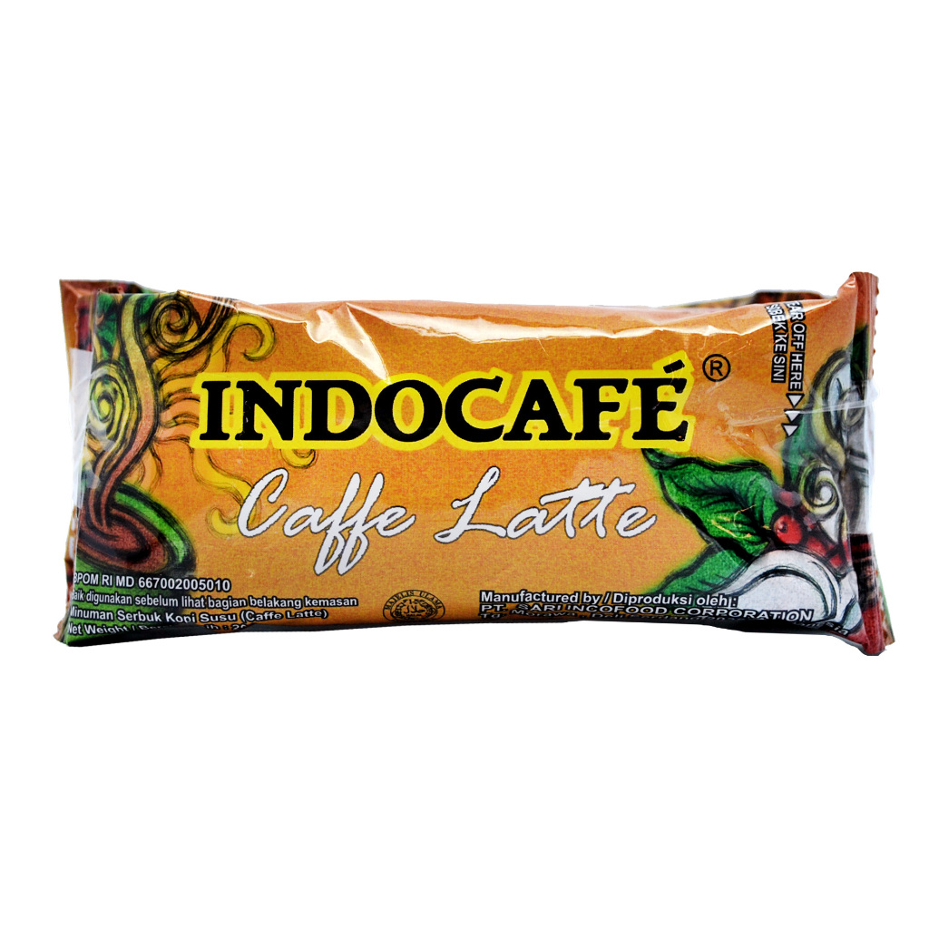 

Kopi INDOCAFE Caffee Latte isi 5's