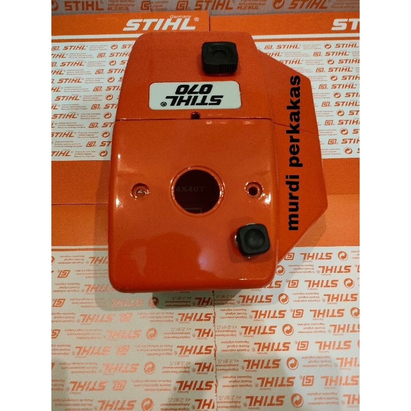 Kap Atas /Kap Mesin Chainsaw STIHL MS-070 Almunium Germany