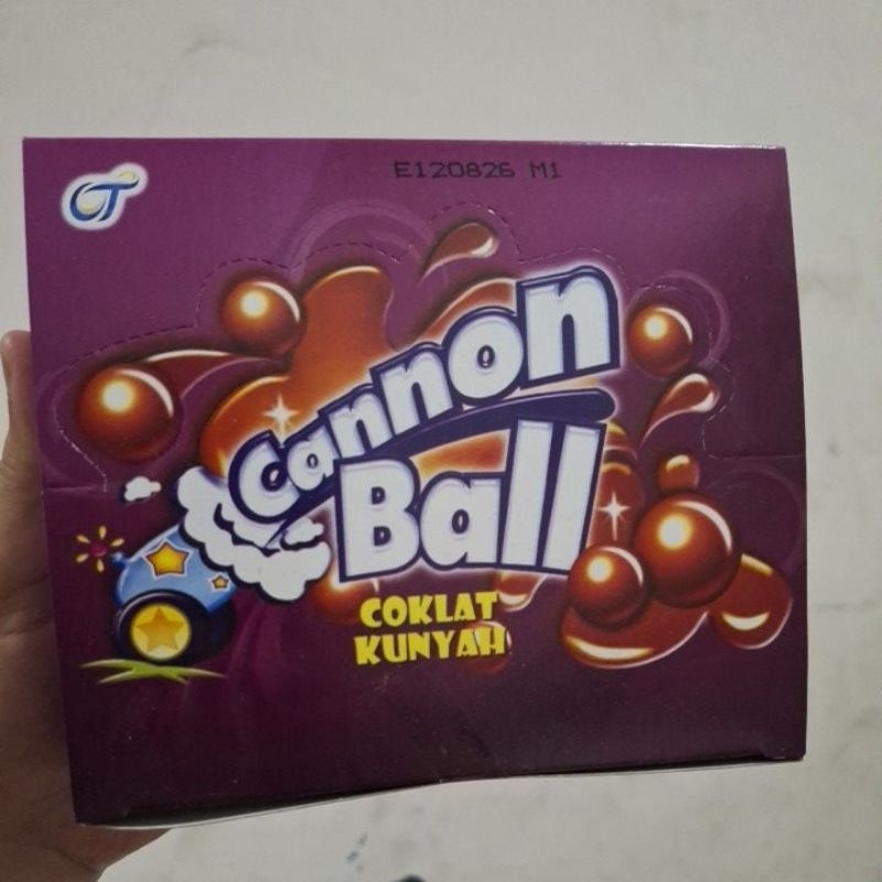 

Cannon Ball Coklat kunyah 4,5g