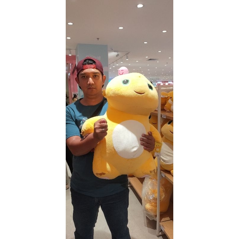 MINISO NAILONG DINO KUNING BONEKA JUMBO 60CM