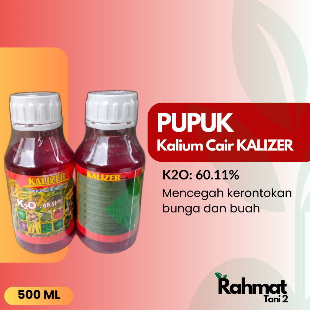 KALIZER - Pupuk Kalium K2O Cair (500 ml)