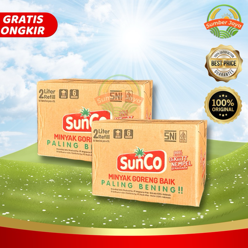 

Minyak Goreng Sunco 2L X 6 / 1Dus