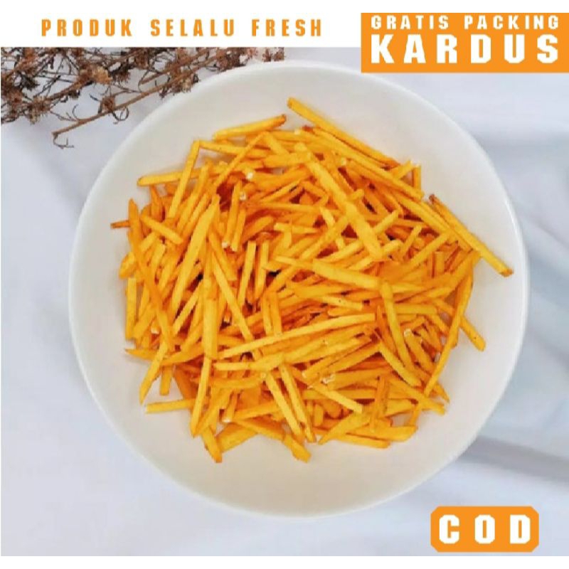 

snack kiloan stik talas asin 125gram/ makanan ringan/ jajanan murah