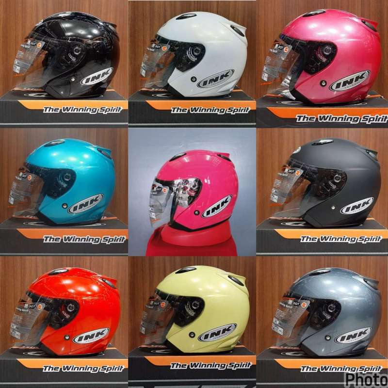 HELM INK CENTRO ORIGINAL SNI FULL WARNA