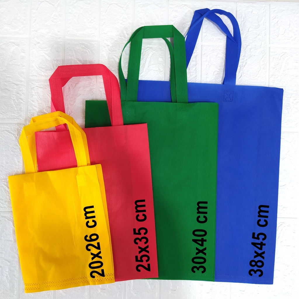 

Tas Souvenir Goodie Bag Tas Spunbond Tali Kantong Belanja