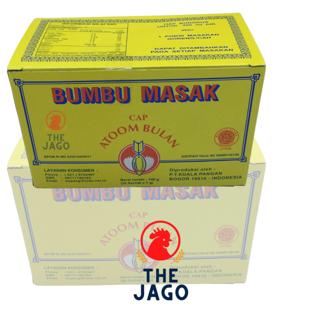 

Bumbu Atom Bulan Sachet 1 box isi 20