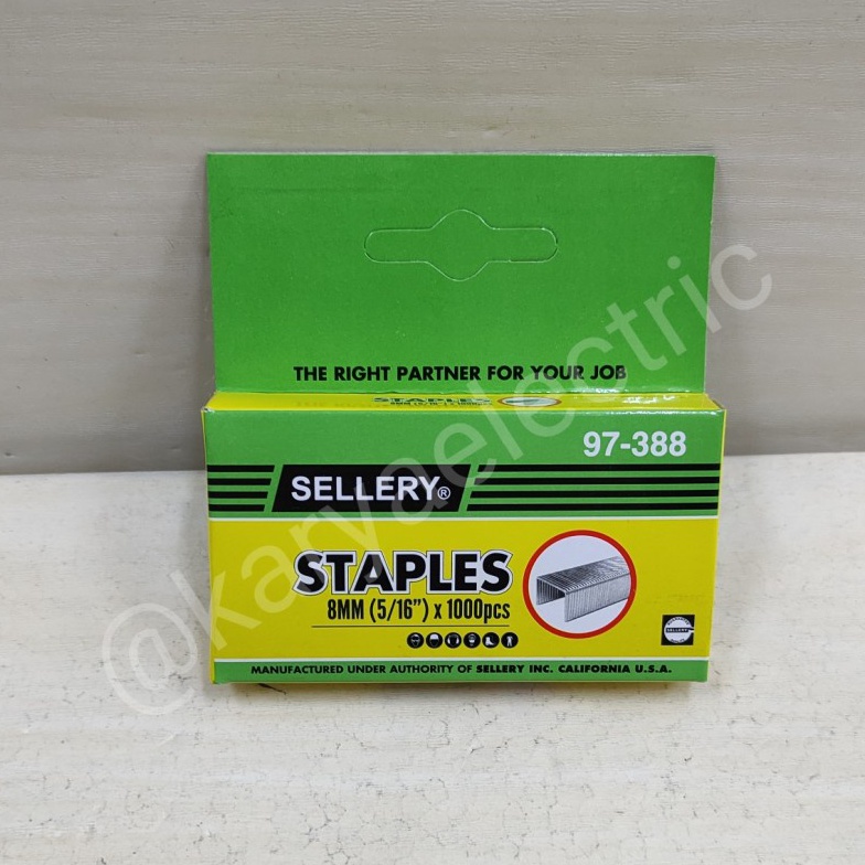 

AYO BELI ISI STAPLES TEMBAK SELLERY 97388 8MM 516 TACKER STAPLES