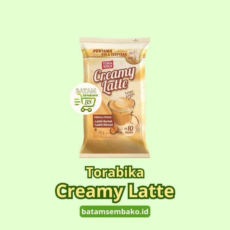 

Torabika Creamy Latte Kopi Instan 10X25g