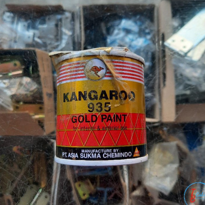

Cat Besi Warna Emas KANGAROO Gold 935 1 gram Cat Besi warna Gold