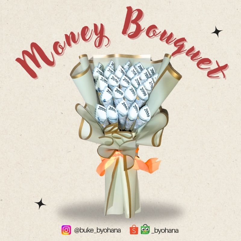 Buket Uang / Buket Bunga / Money Bouquet