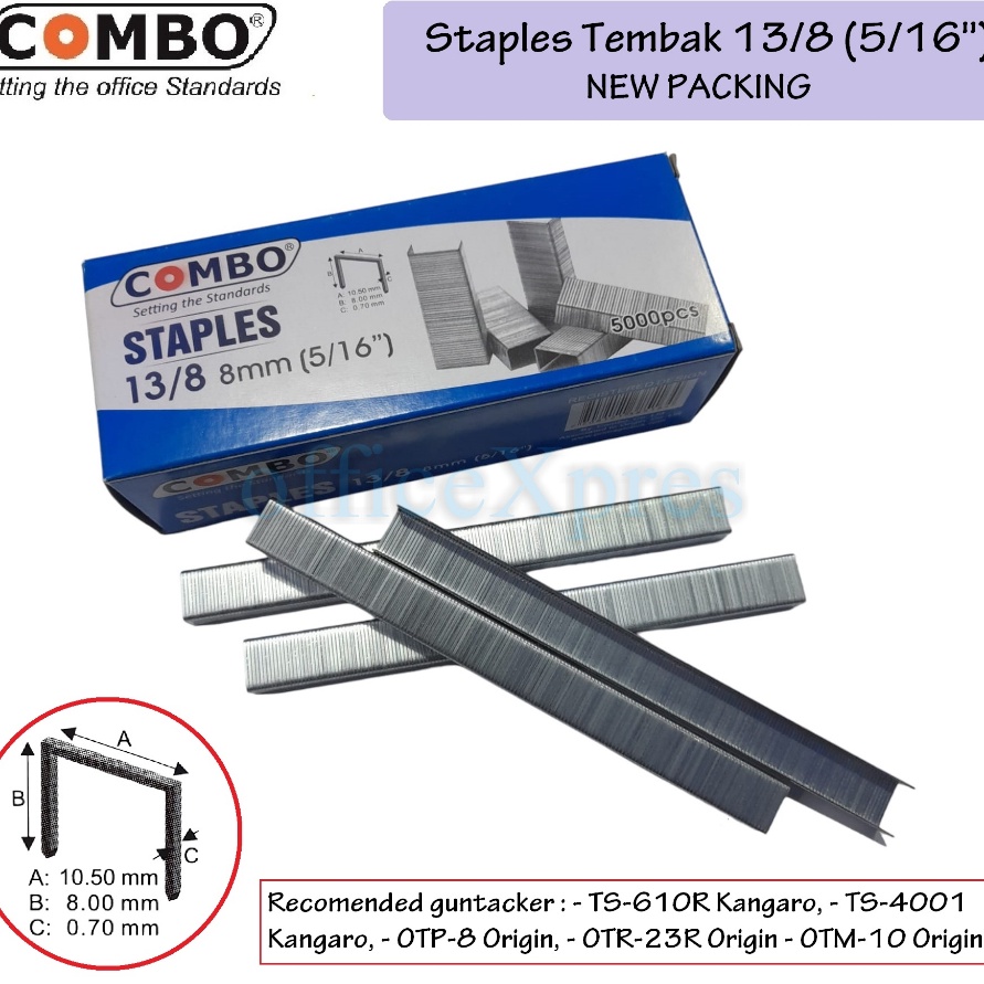 

SIAP KIRIM GAN Paku Tembak Manual Isi Stapler Tembak Isi Steples 138 Combo 5pin