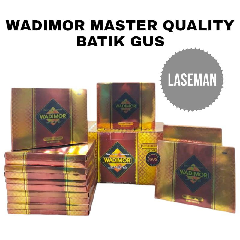 Sarung Wadimor Master Gus Motif Batik Laseman Ecer Grosir