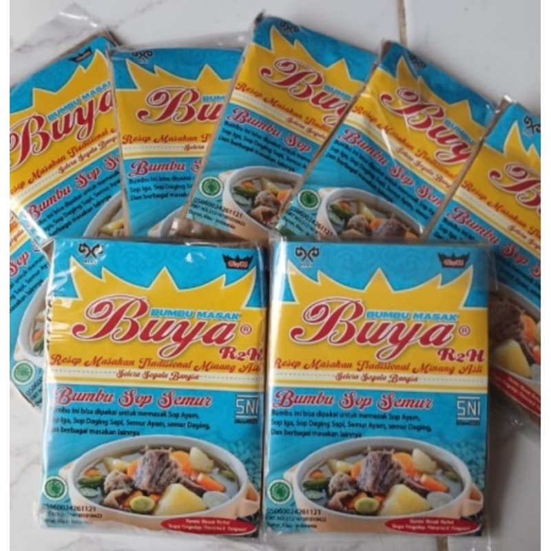 

BUMBU SOP SEMUR BUYA KEMASAN 1 KG [100% RESEP TRADISIONAL MINANG ASLI]