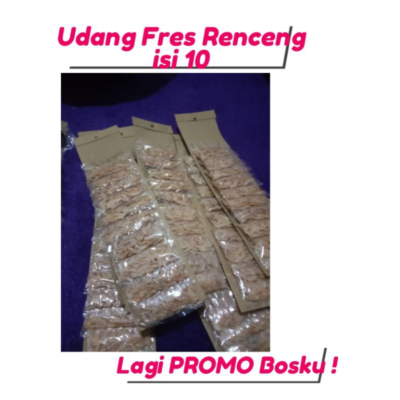 

UDANG Renceng Isi 10