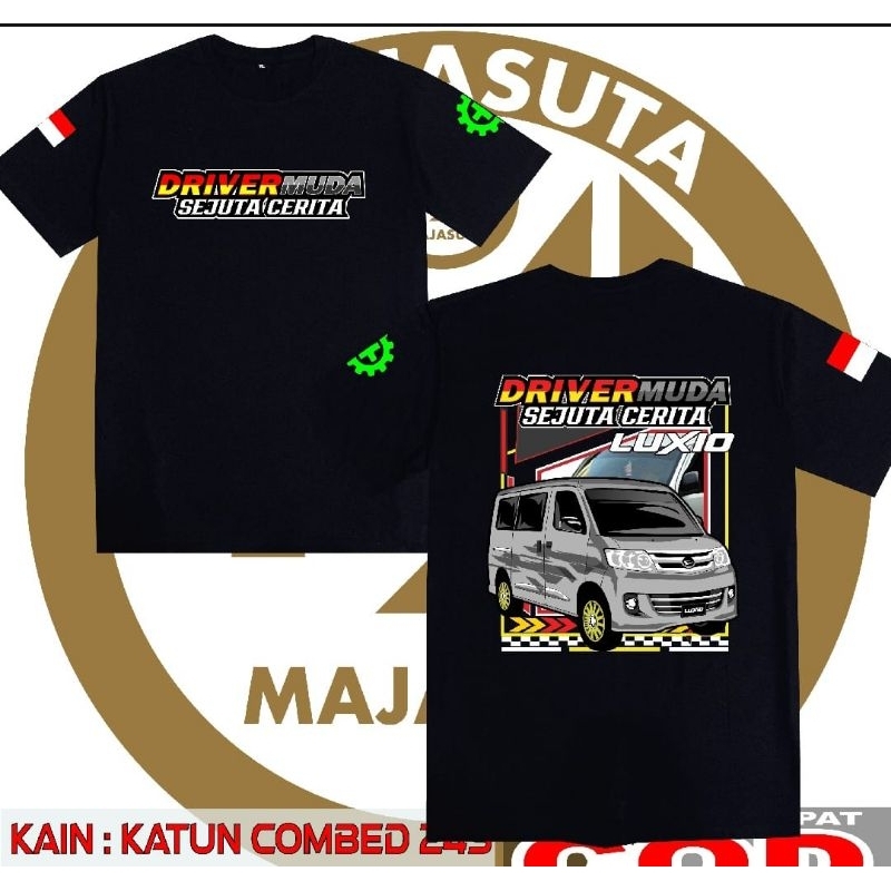KAOS DRIVER MUDA LUXIO INDONESIA// MOBIL LUXIO