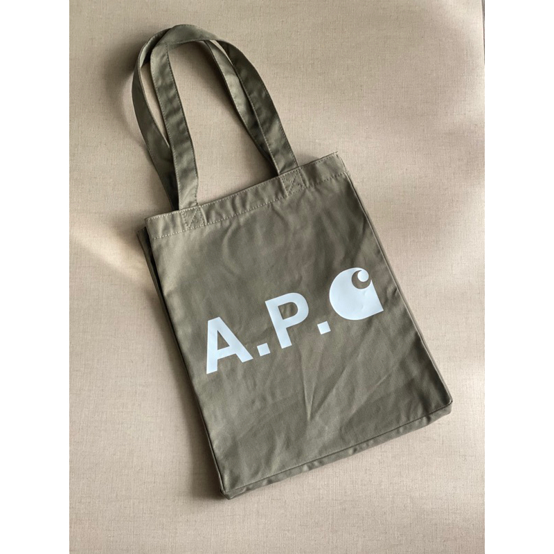 APC x Carhartt tote bag canvas