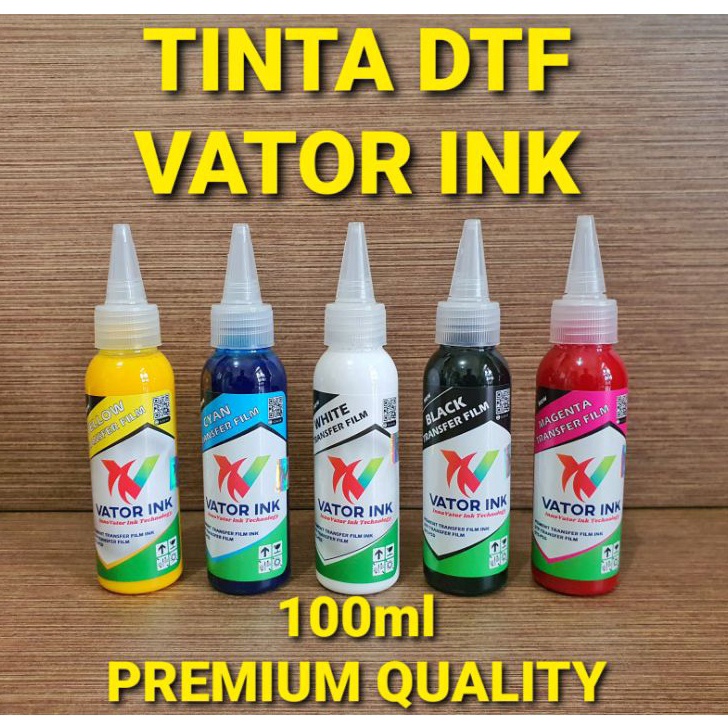 Tinta DTF Vator Ink 1ml Tinta Transfer Pet DTF Sablon DTF