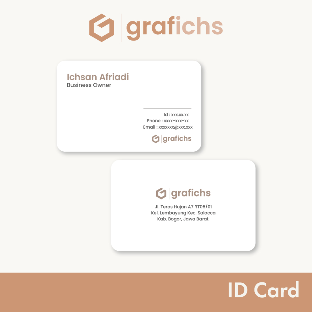 

Kartu ID Card Custom GIID07 by Grafichs