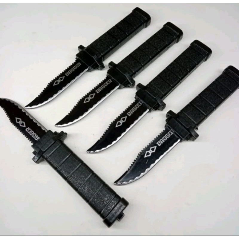 1 PCS MAINAN PRANK PISAU RAMBO / MAINAN PISAU PRANK TUSUK